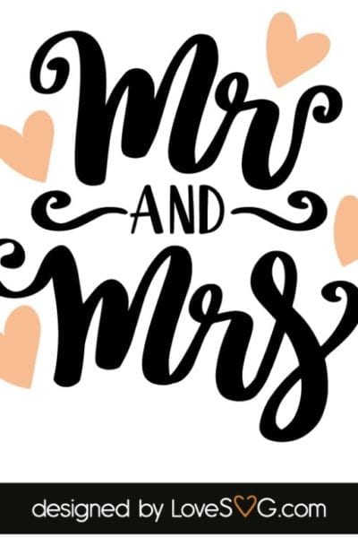 Download Wedding Banner Cut File Archives Poofy Cheeks