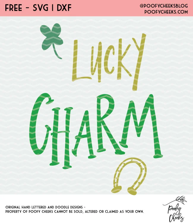 Free St. Patrick's Day Cut Files. Use with Cricut and Silhouette cutting machines. Doodles and hand lettered designs.