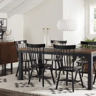 Farmhouse Dining Chairs in Black - Vote for our dining chairs House that Votes Built.