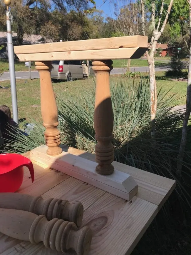 Vote on the Farmhouse Dining Room for our home. How will we finish our raw wood table?