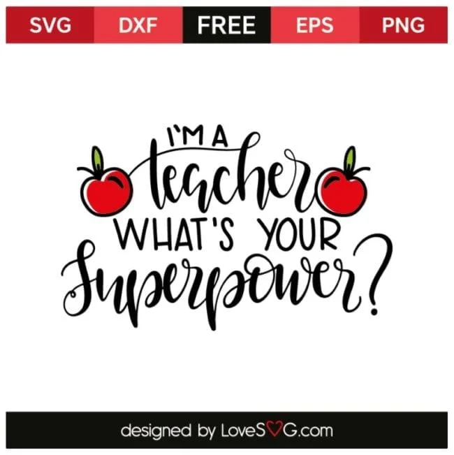 15 Inspiring Teacher Appreciation Cut Files for Silhouette and Cricut Machines from Poofycheeks.com