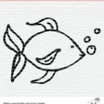 Fishy, fishy cut file. Cut file for Silhouette and Cricut cutting machines. Grab free cut files from PoofyCheeks.com