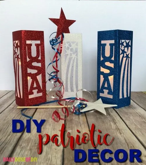 15 Patriotic Projects Using Your Silhouette or Cricut Cutting Machine