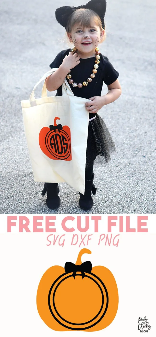 Free Halloween Pumpkin cut file for Silhouette and Cricut cutting machines. Grab loads of free cut files at PoofyCheeks.com #poofycheeks #freecutfile #cutfile #halloween