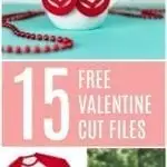 15 Free Valentine Cut Files for Silhouette and Cricut
