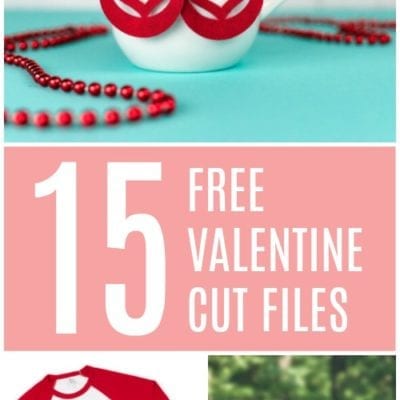 Download 15 Free Valentine Cut Files For Silhouette Or Cricut Poofy Cheeks PSD Mockup Templates