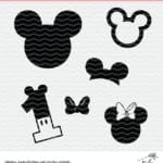Disney Inspired cut files for Silhouette and Cricut cutting machines For personal use only.