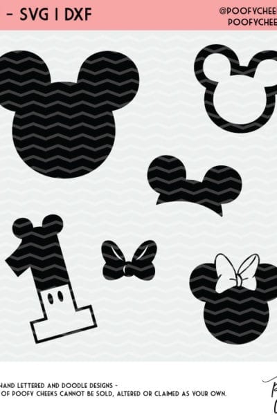Download Disney Inspired Cut Files For Silhouette And Cricut Svg Dxf And Png SVG, PNG, EPS, DXF File
