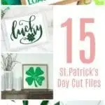 St. Patrick's Day cut files. Free cut files for Silhouette and Cricut cutting machines.