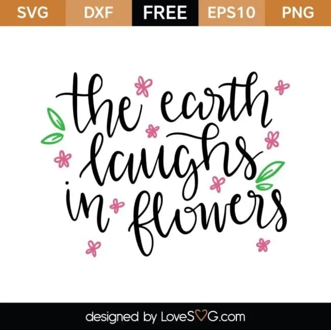 15 Free Spring Cut Files for Silhouette or Cricut from Poofycheeks.com