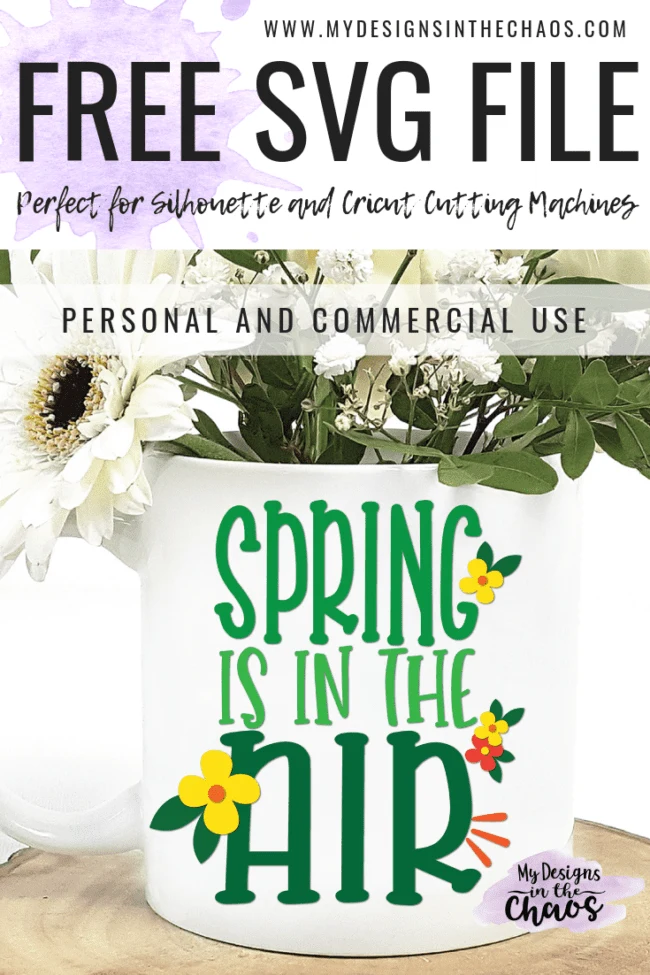 15 Free Spring Cut Files for Silhouette or Cricut from Poofycheeks.com