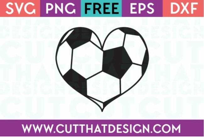 15 Free Soccer Cut Files for Silhouette or Cricut from Poofycheeks.com
