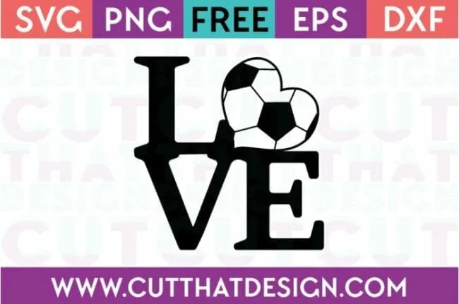 15 Free Soccer Cut Files for Silhouette or Cricut from Poofycheeks.com