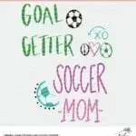 Soccer cut files. Free cut files for Silhouette and Cricut cutting machines. SVG, DXF and PNG