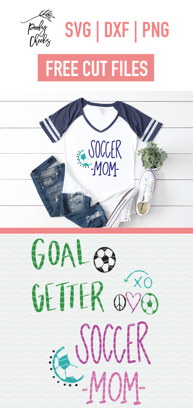 Soccer cut files. Free cut files for Silhouette and Cricut cutting machines. SVG, DXF and PNG