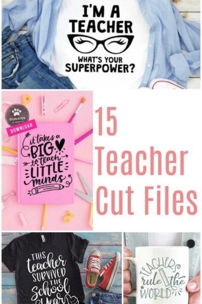 Download 15 Teacher Appreciation Cut Files For Silhouette And Cricut Teacher Appreciation Week