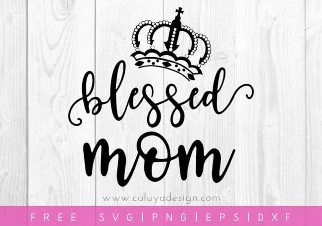 15 Free Mother's Day Cut Files for Silhouette or Cricut from Poofycheeks.com