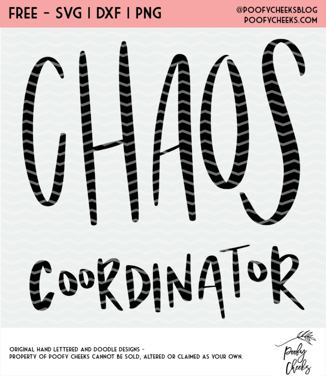 Chaos Coordinator cut file design.
