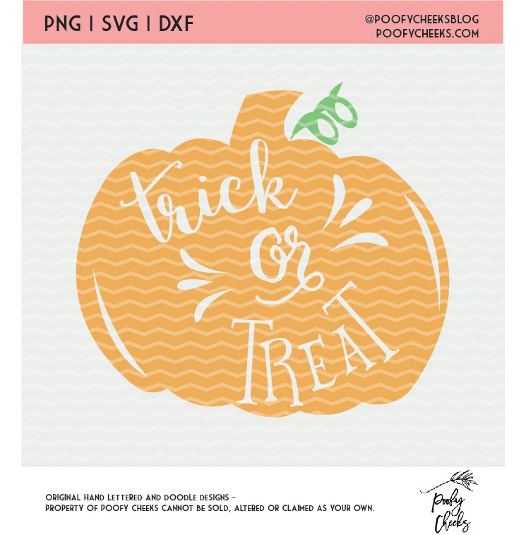 pumpkin trick or treat graphic