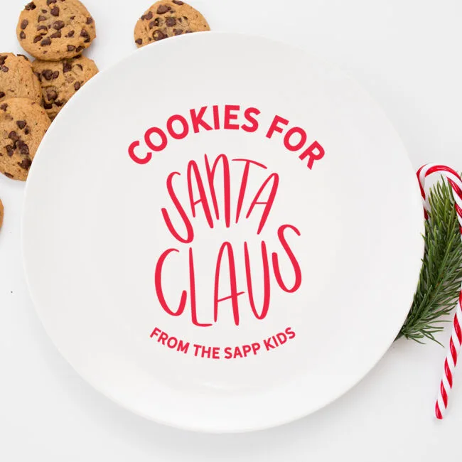 Milk and Cookies for Santa digital design