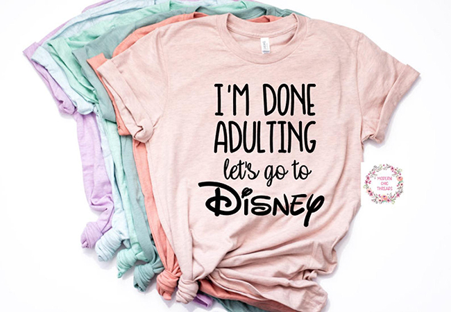 I'm Done Adulting shirt