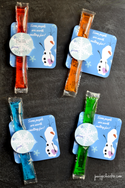 Frozen Olaf Printable Valentine