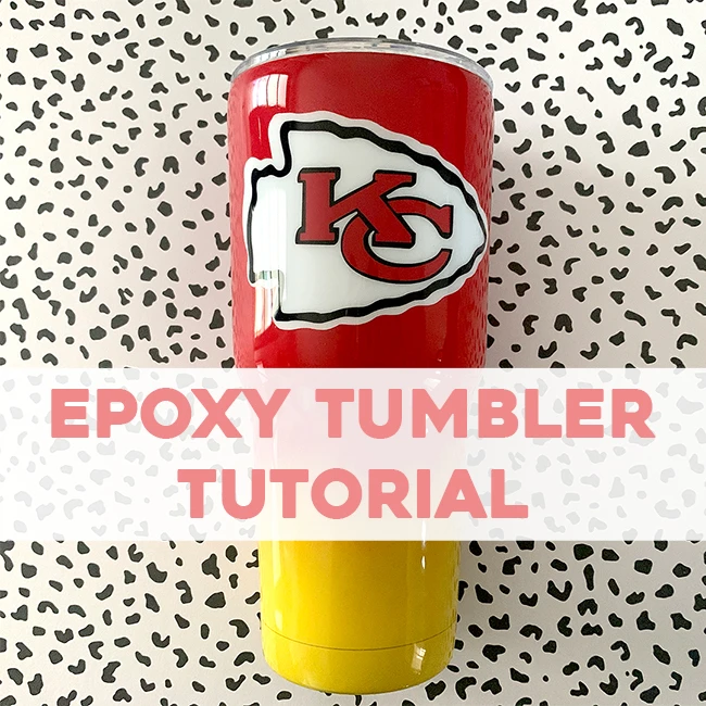 How to Epoxy a Tumbler Full tutorial For Beginners 