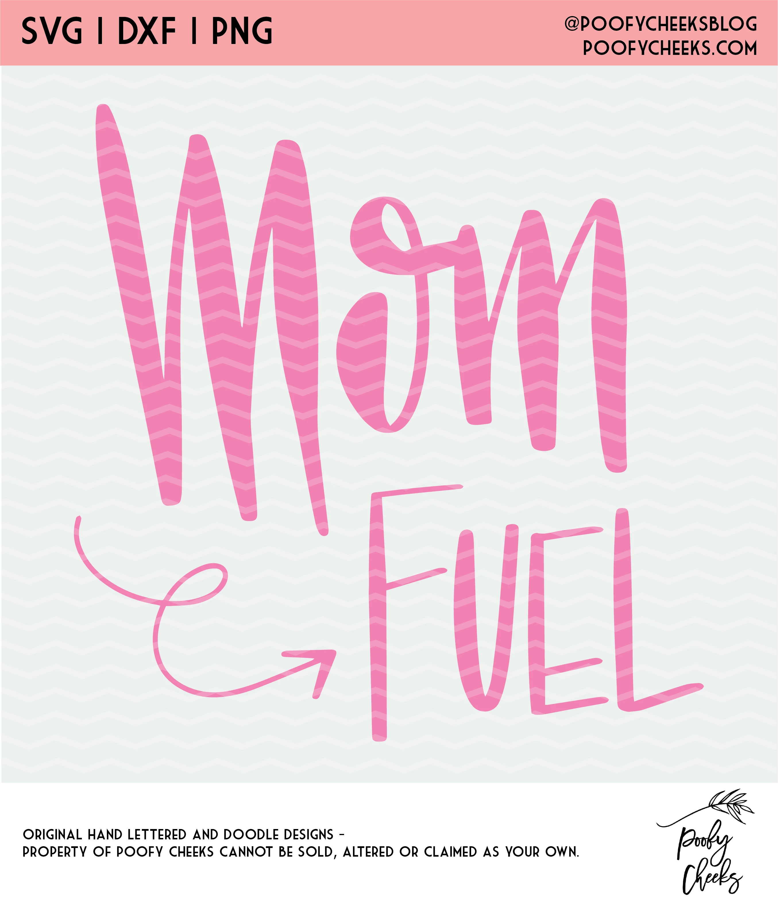 Mom Fuel Digital Design - SVG, DXF and PNG