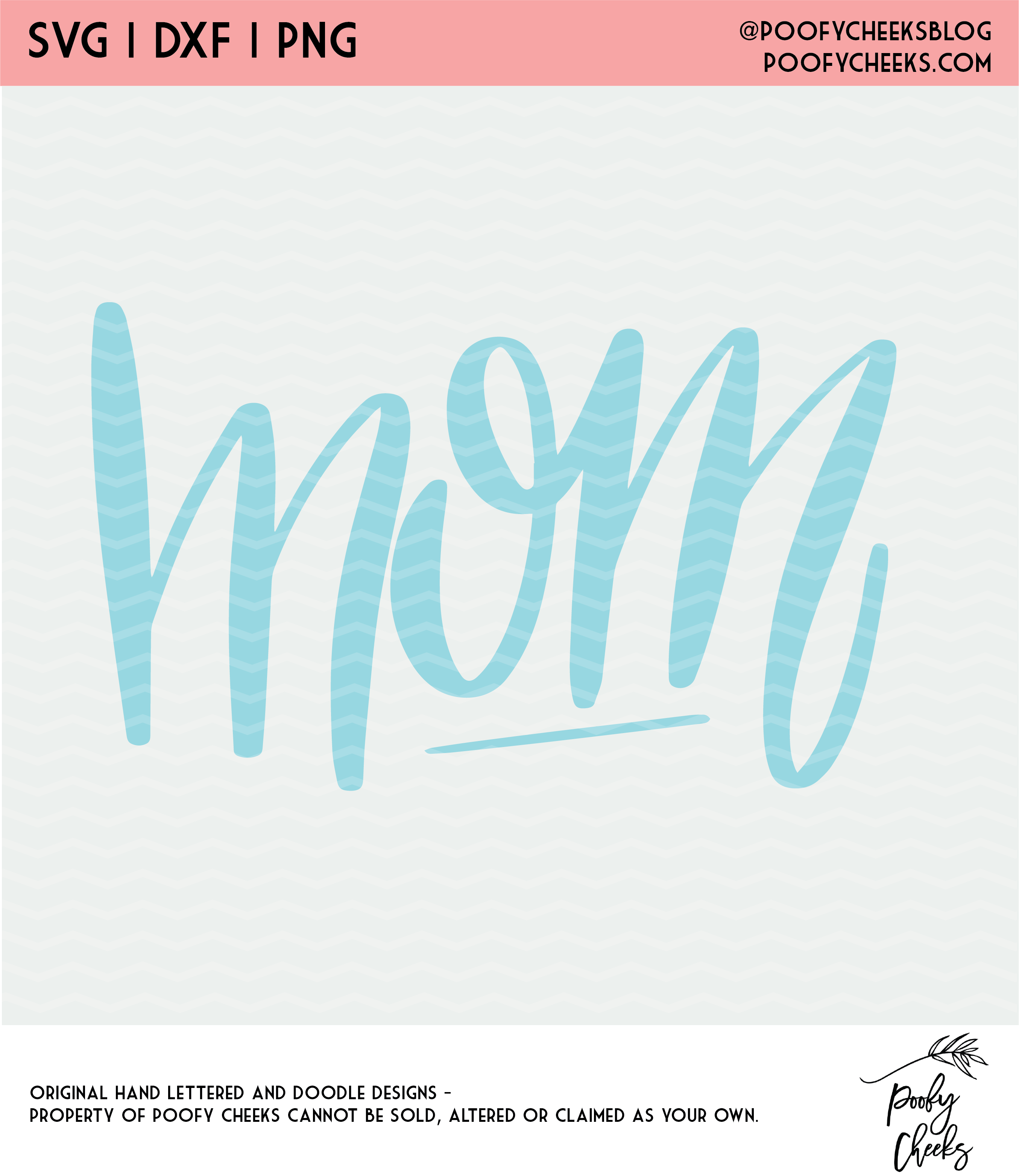 Mom Hand Lettered Cut File