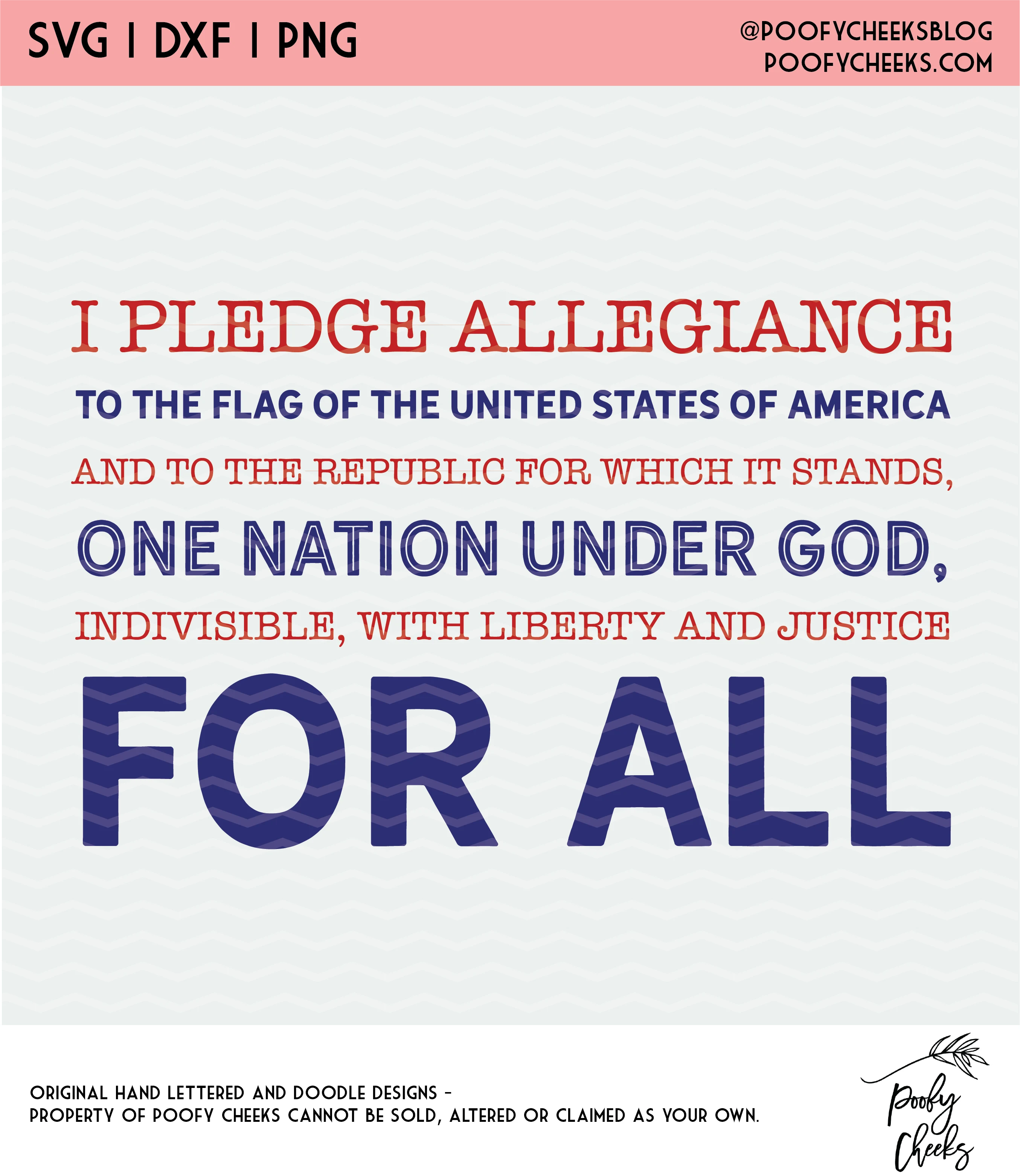 Pledge of Allegiance Digital Design
