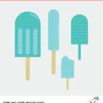 Popsicle Summer Birthday Cut File