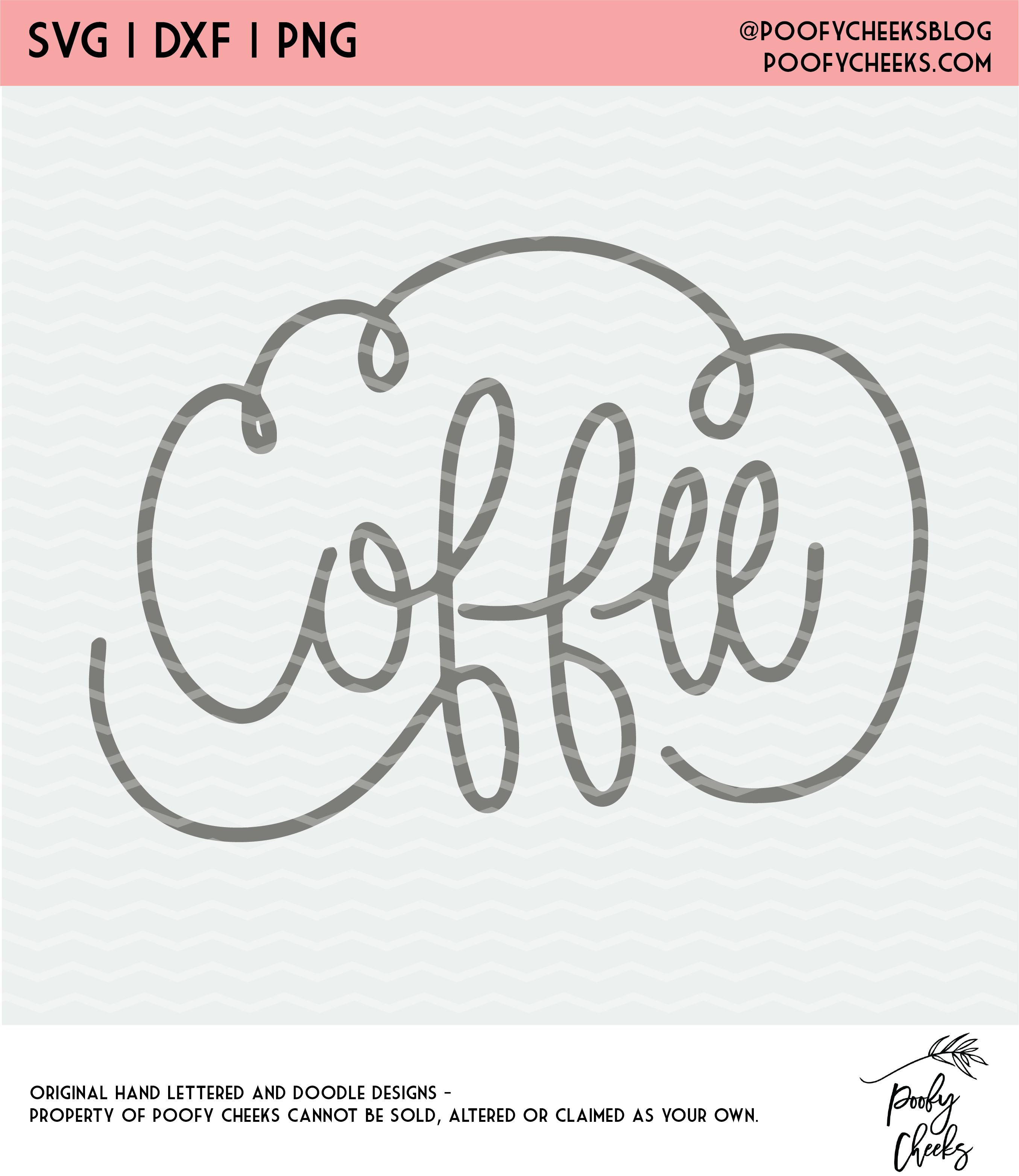Coffee Cut File - Digital Design
