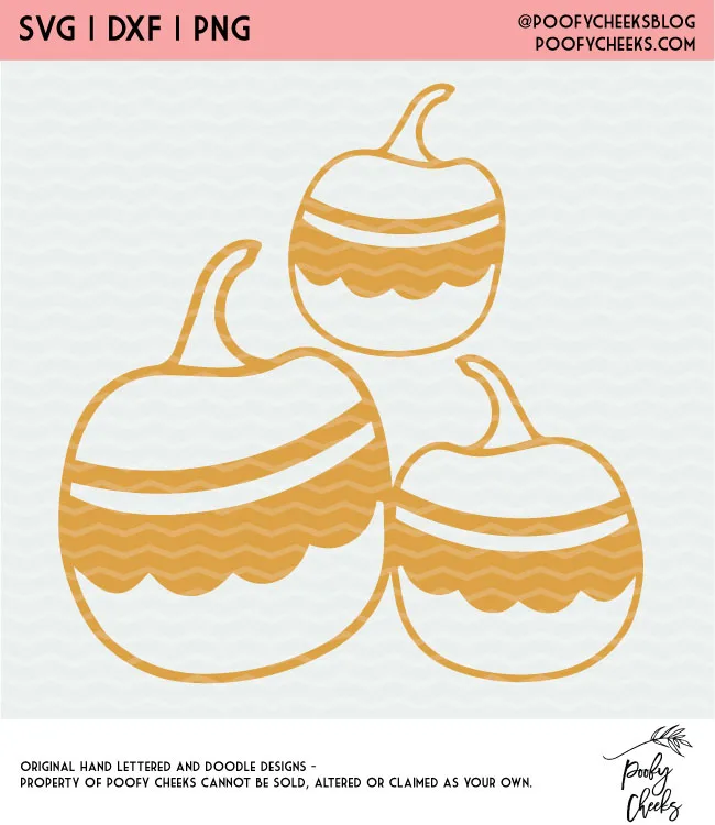 Free Fun Pumpkin Cut File Digital Download