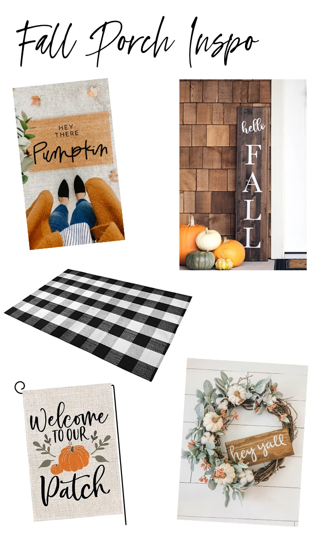 Aqua and Orange Fall Home Decor Tour - Poofy Cheeks