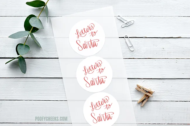 Letters to Santa Mailbox SVG, Cut File, Santas Mailbox, Christmas