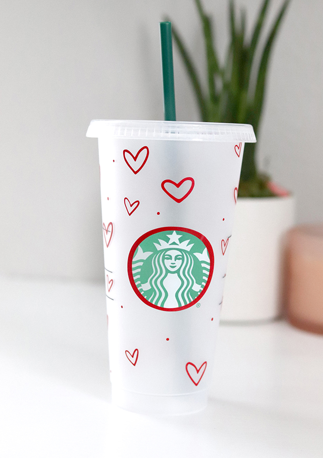 Starbucks Cup Cut File for Cold Cup