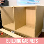 Building Cabinets - Built in Desk