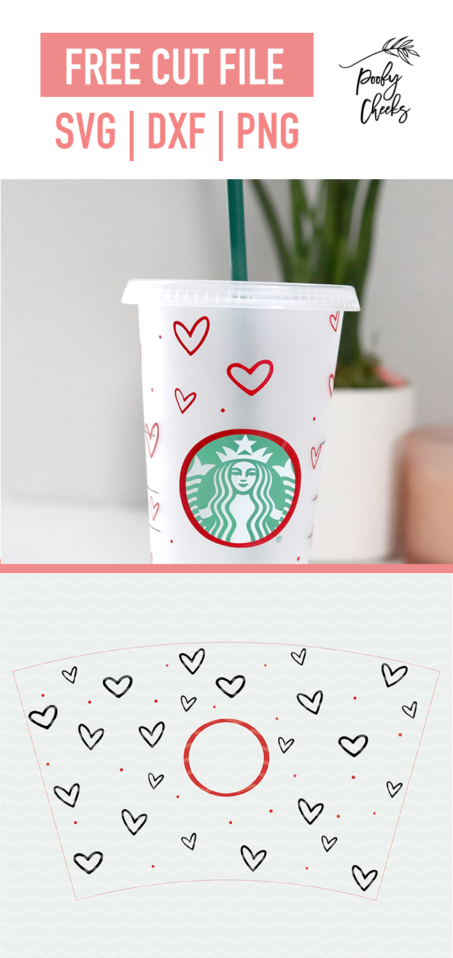 Full Wrap Starbucks Cup Heart vote american flag SVG Cold Cup SVG DIY Venti Cup Instant Download Gift Decal Cricut Silhouette