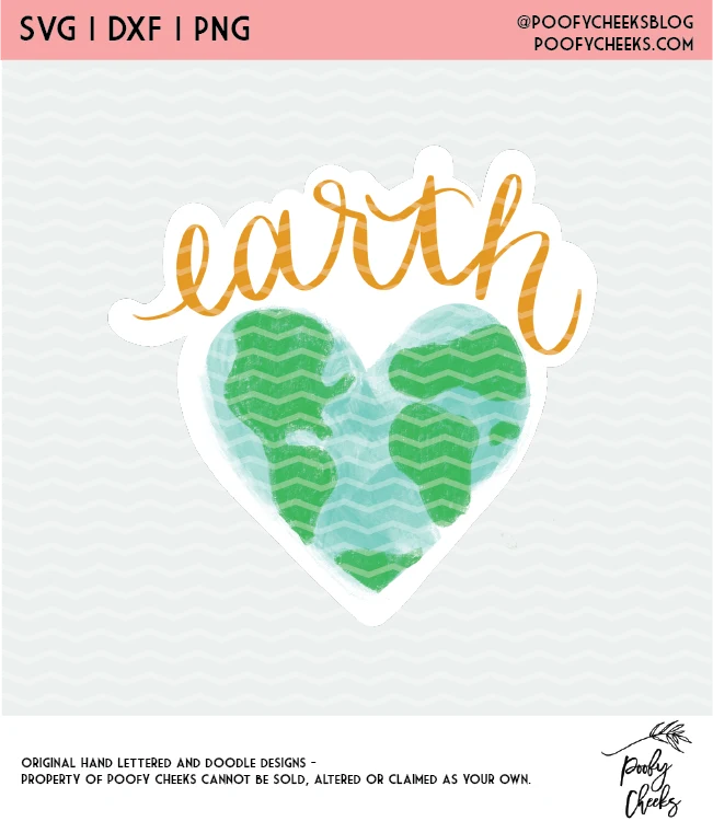 Earth Day Cut Files - Digital Design