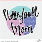 Volleyball Digital Design - SVG, DXF, PNG