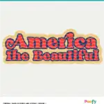 America the Beautiful Digital Design