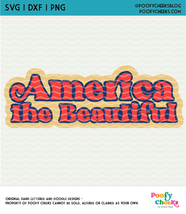 America the Beautiful Digital Design