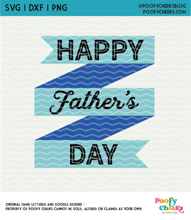 Happy Father's Day SVG Cut File Digital Design
