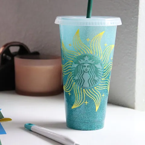 How to make a Starbucks Cold Cup Decal with Silhouette Studio