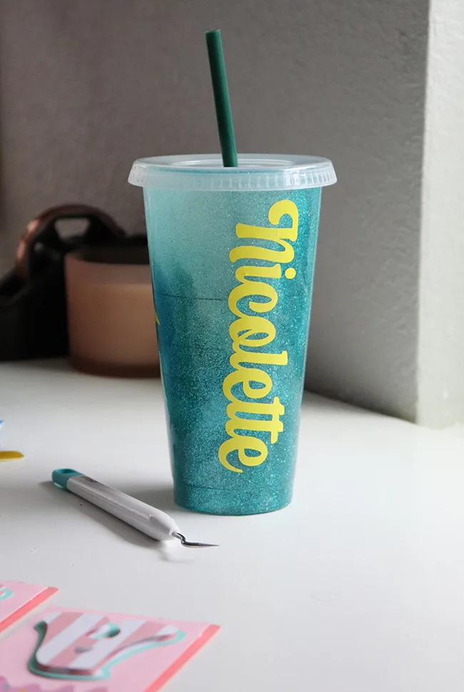 → Decal Size Guide For Starbucks Cups - Cricut silhouette vinyl
