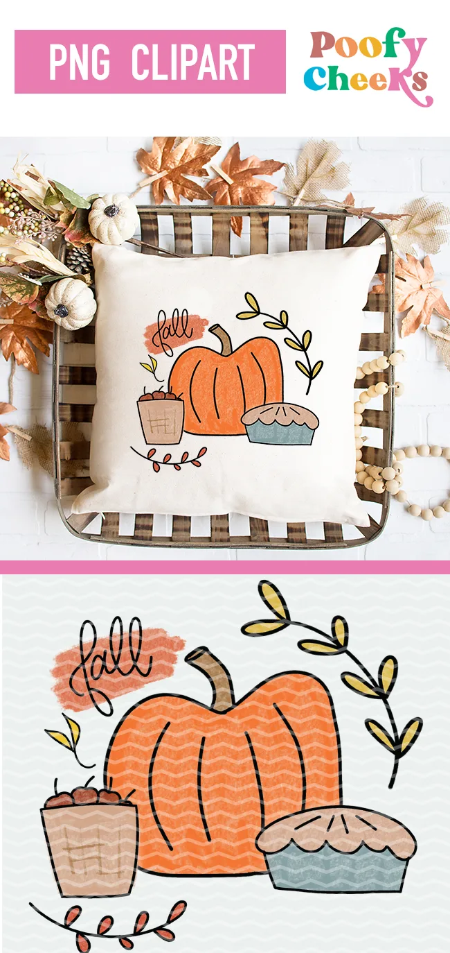 Fall Pumpkin Sublimation Coasters