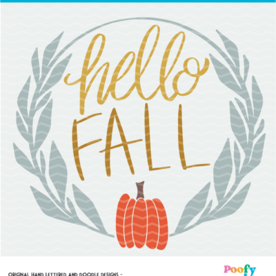 Sweater Weather Cut File - SVG, DXF, PNG for Fall - Poofy Cheeks