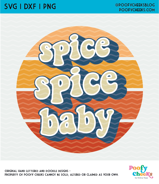 Spice Spice Baby Fall Sublimation Clipart
