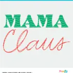 Mama Claus Cut File