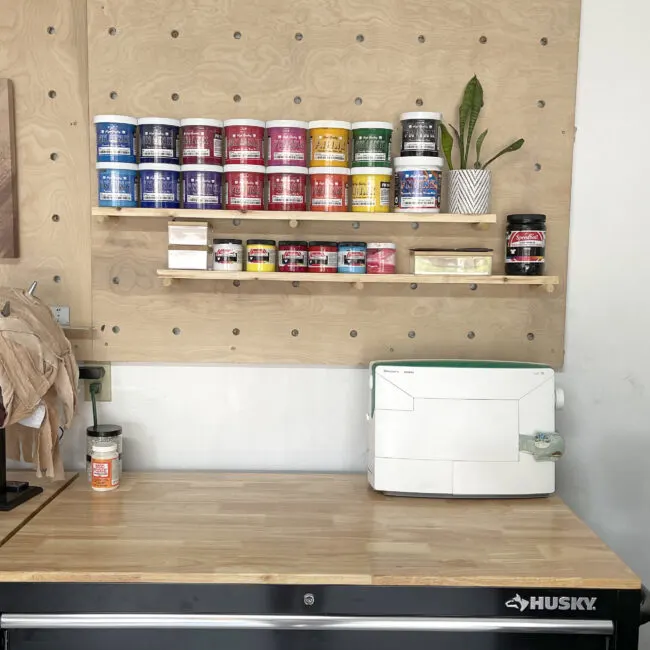 DIY Craft Pegboard